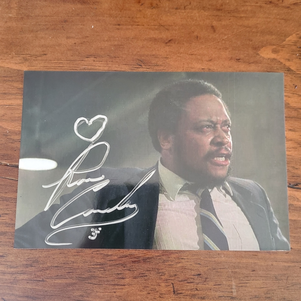 Ron Canada Adventures In Babysitting Hand Signed 4x6 Autograph Photo A